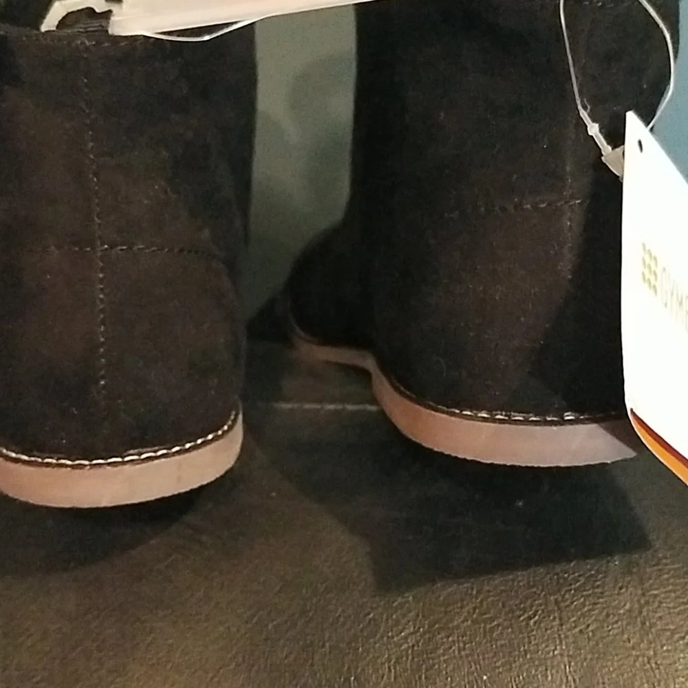 Gymboree black suede